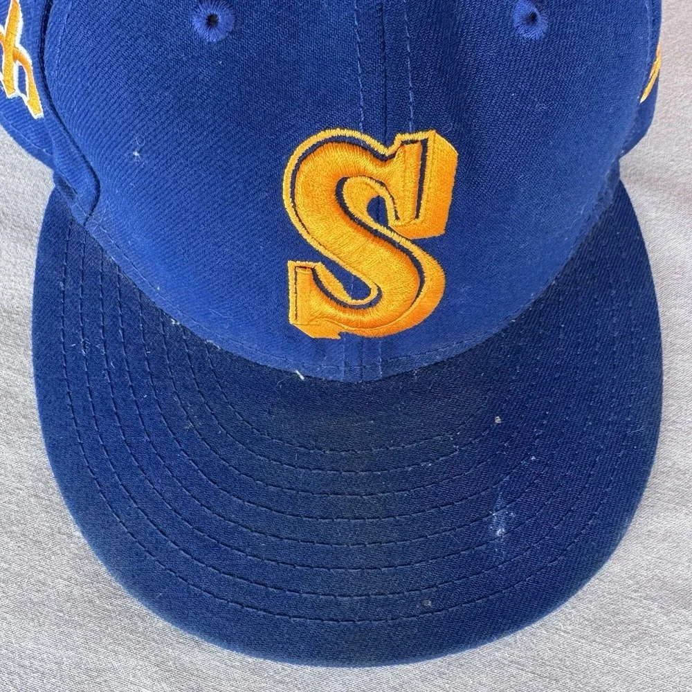 Seattle Mariner New‎ Era Adjustable Hat Blue Cooperstown Collection
